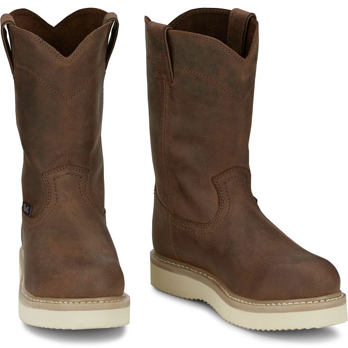 Men's Justin Ram 10" Steel Toe Work Boot