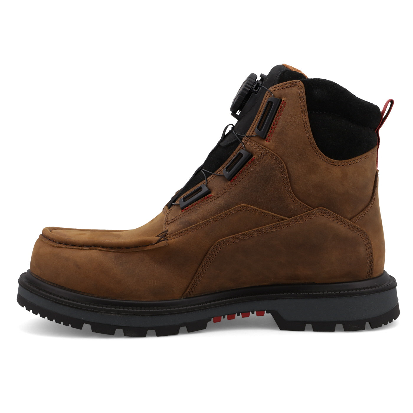 Twisted X Men's 6" Nano Composite Toe Quick Draw Work Boot - Brown & Black