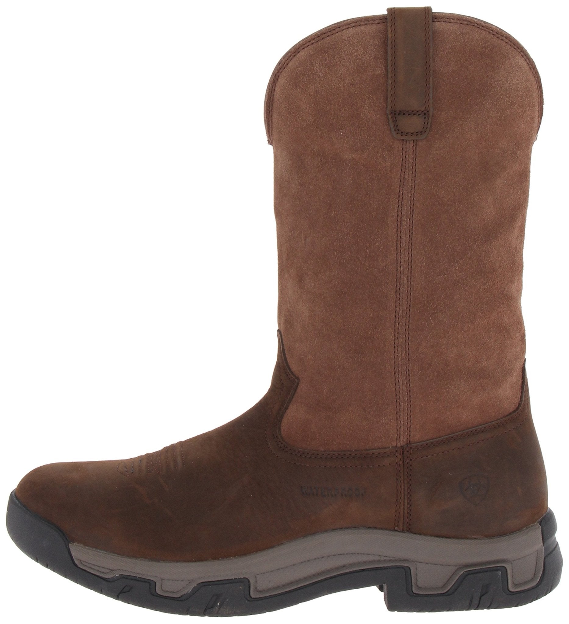 Ariat Men's 12" Terrain Round Toe Pull On Waterproof Boot - 10011829 - 8D