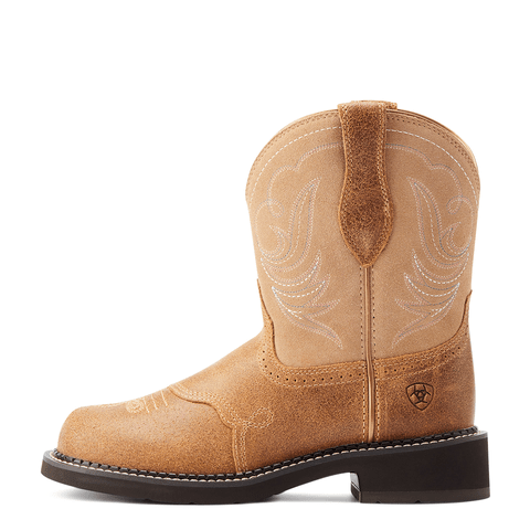 Ariat Women's 8" Fatbaby Heritage Dapper Wicker Western Boot - 10044537 - 5.5B