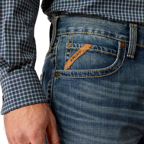 Ariat Men's M4 Relaxed Nate Boot Cut Jeans - 10053542 - 30X28