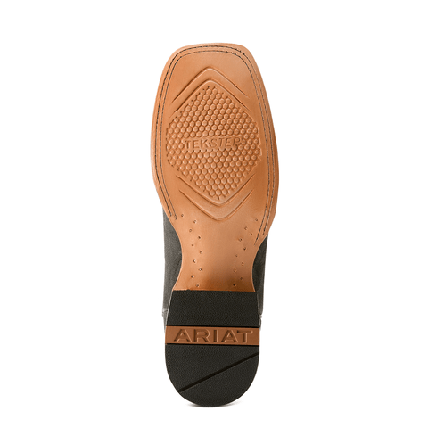 Ariat Men's 11" Wiley Black Elephant Roughout Western Boot - 10053632 - 7D