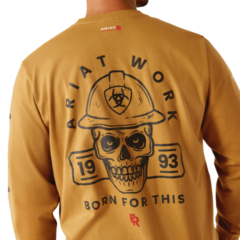 Ariat Men's FR Hardhead Bistro Work T-Shirt - 10054608 - S