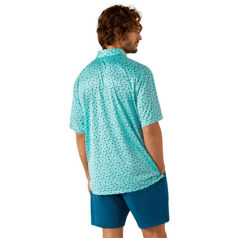 Ariat Men's Aqua Charger 2.0 Printed Polo - 10054867 - S
