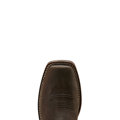 Ariat Men's 11" Dark Brown Activator VentTEK Waterproof Wide Square Toe Work Boot - 10061120 - 7D