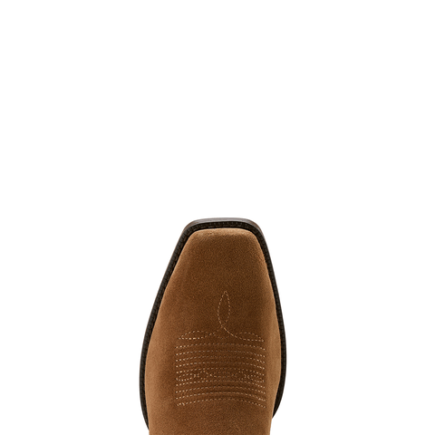 Ariat Men's 10" Chestnut Suede Bodie Square Toe Western Boot - 10061150 - 6.5D