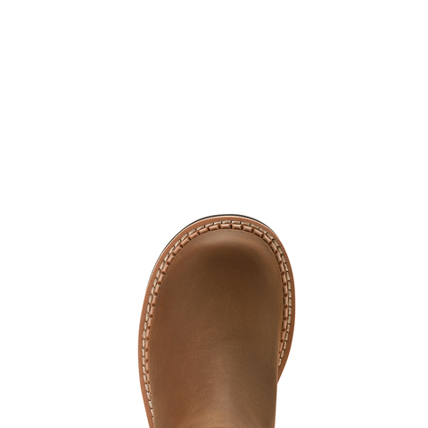 Ariat Kids 4.5" Distressed Brown Fatbaby Chelsea Round Toe Western Boot - 10061165 - 8M