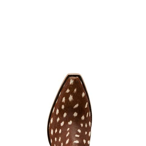 Ariat Women's 6" Hair On Deer Dixon Snip Toe Western Boot - 10061192 - 5.5B