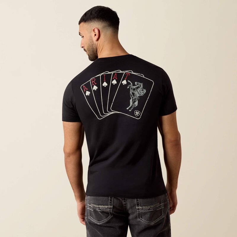 Ariat MNS Ariat Ranch Royalty T-Shirt - Black - 10080686-S