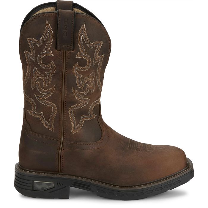 Justin Men's Rigman 11" Composite Toe Waterproof Work Boots - CR4019