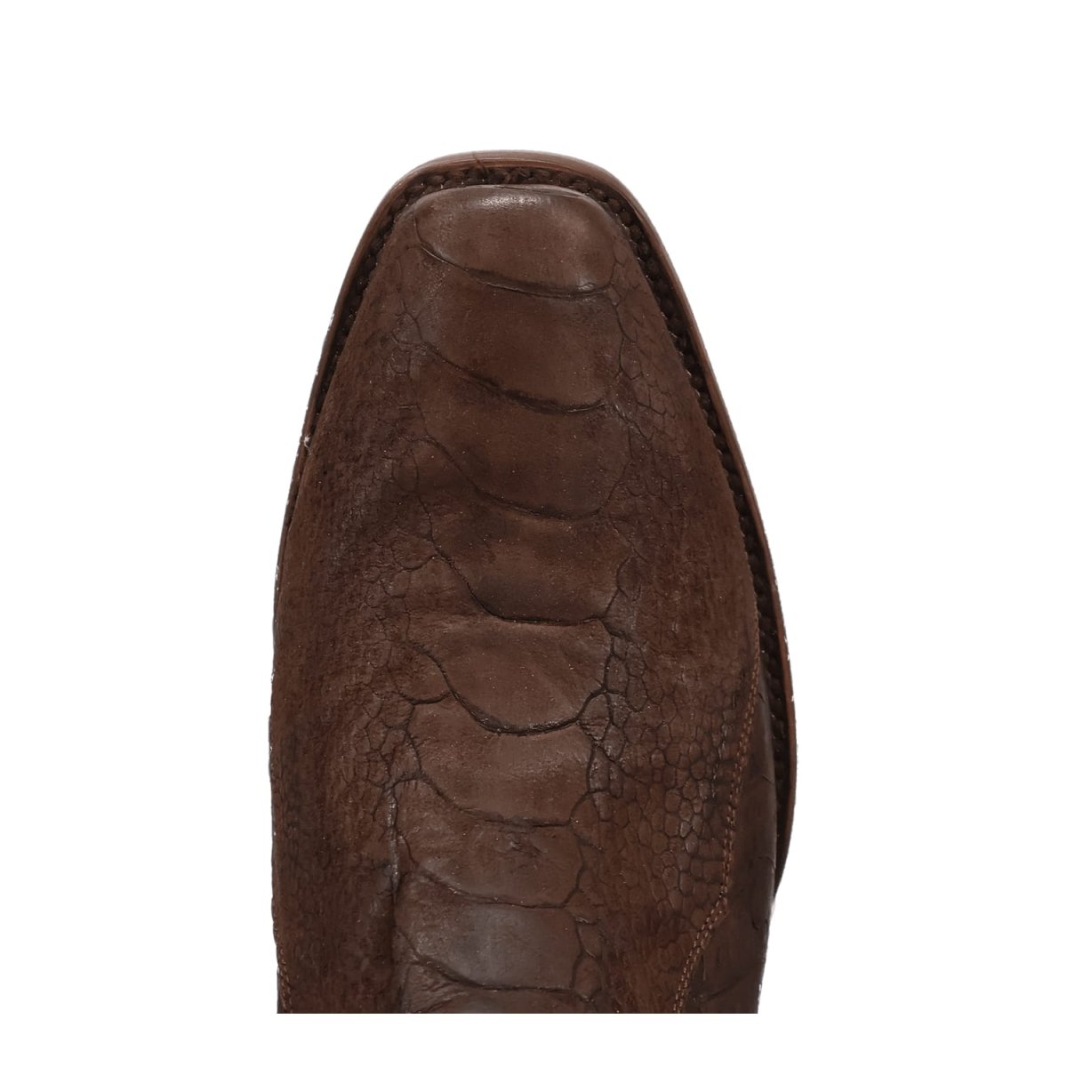 Dan Post Men's 13" Anders Ostrich Leg Brown Leather Boot - DP3103 - 7D