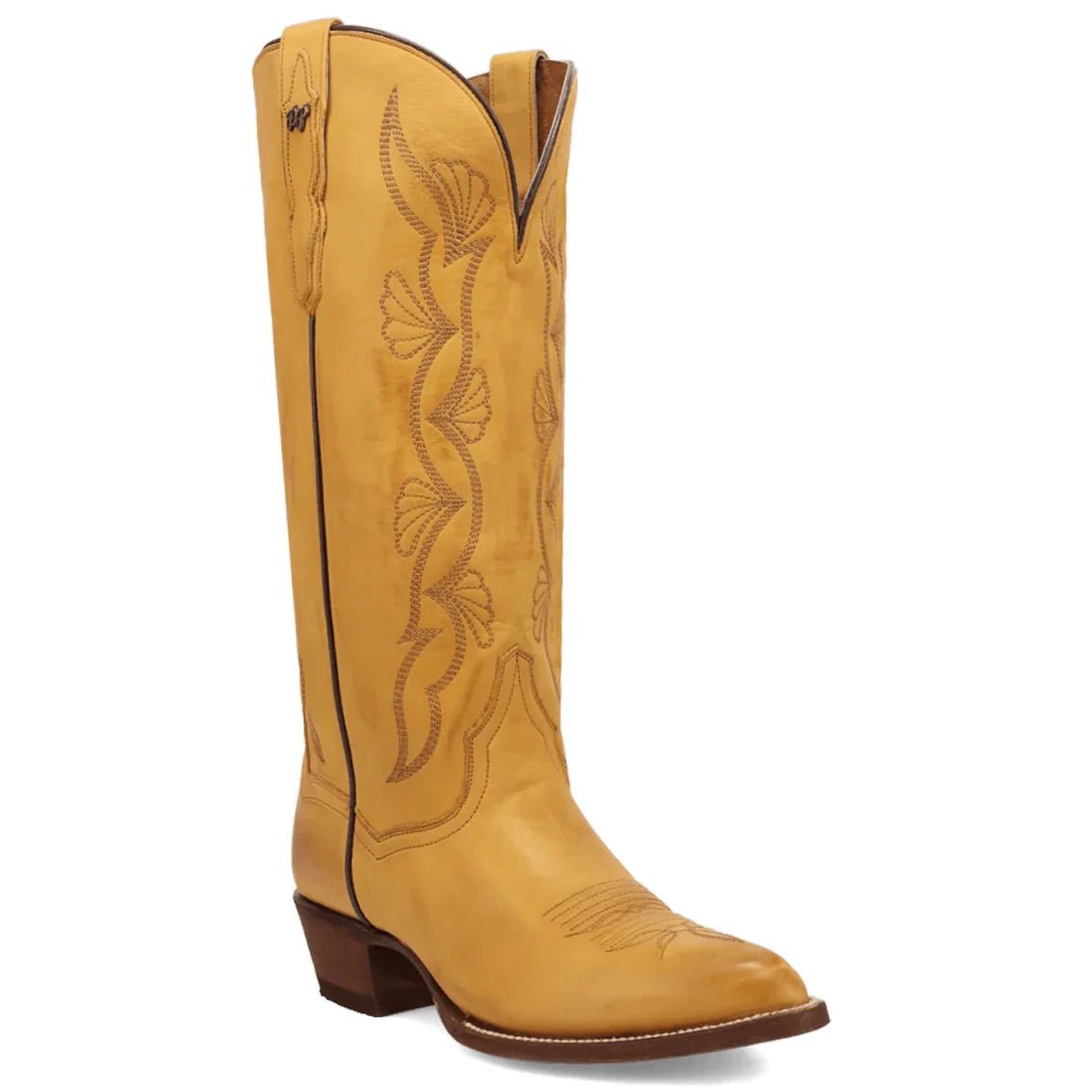 Women's Dan Post Women's 14" Mustard Sunrise Canyon Leather Western Boot - DP7030 - 6M