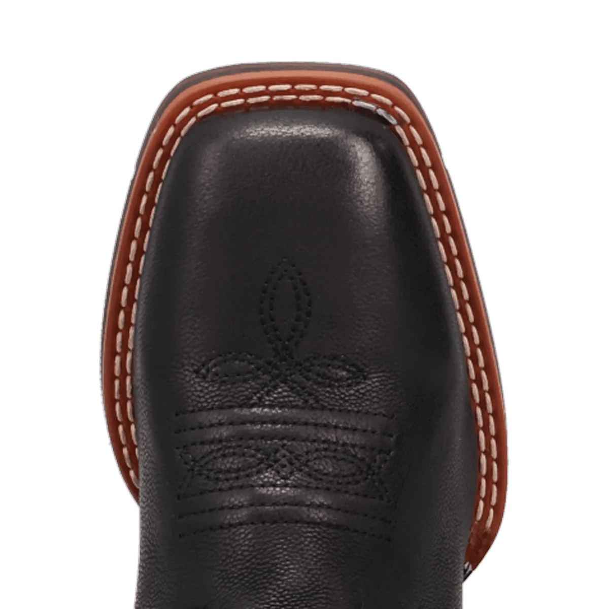 Dan Post Children's 8" Dexter Black/Red Square Toe Western Boots - DPC4001 - 8D