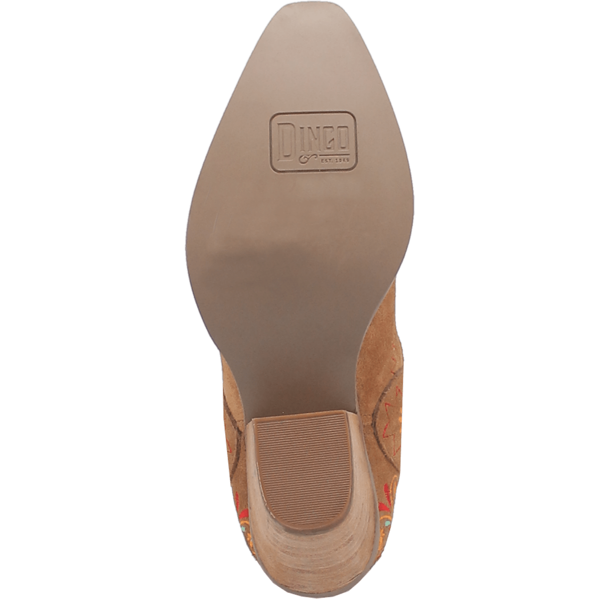 Dingo Women's 8" Camel Sugar Bug Leather Bootie - DI179 - BG4 - 6M