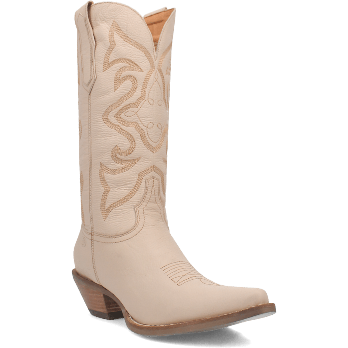Dingo Women's 13" Out West Leather Snip Toe Western Boot- Sand - DI920-BN191-6M