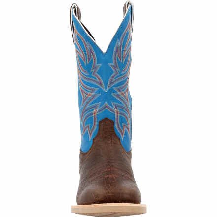 Men's Durango 12" Rebel Pro Bay Brown/Brilliant Blue Western Boot - DDB0421