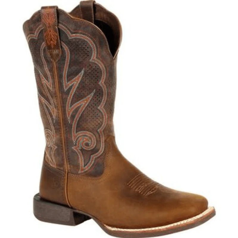 Women's Durango 12" Rebel Pro Cognac Ventilated Western Boot - DRD0376 - 6M