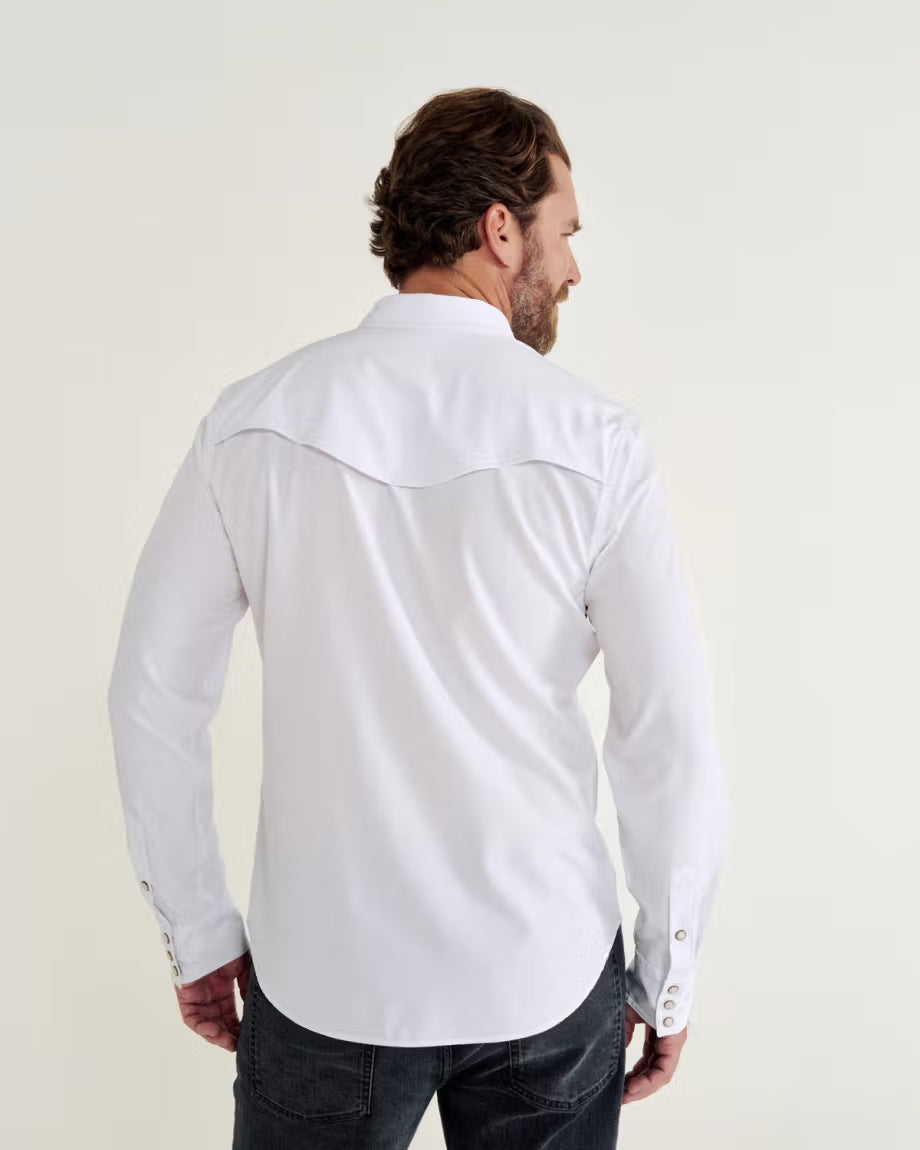 Tecovas Men's Performance Western Long Sleeve Pearl Snap
