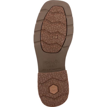 Georgia Boot Men's 11" Core 37 Western Steel Toe Waterproof Pull - On Work Boot - GB00692 - 7M