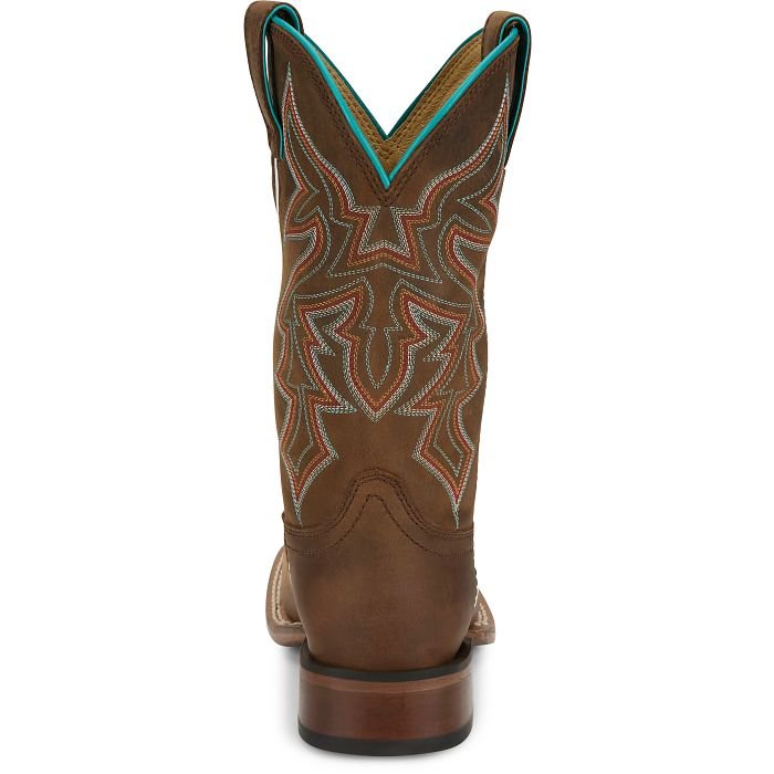 Justin Women's Miss Ellie Taupe Brown Western Boot - FN4201 - 6B