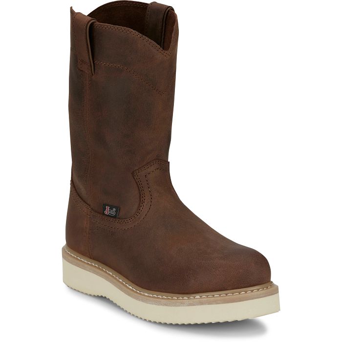 Men's Justin Ram 10" Steel Toe Work Boot - OW4711 - 6D