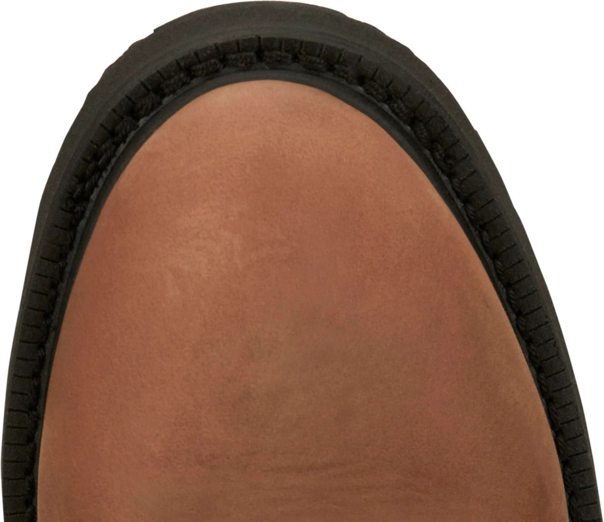 Justin Men's 8" Livestock Aged Bark Round Toe Waterproof Work Boot - OW604 - 8D