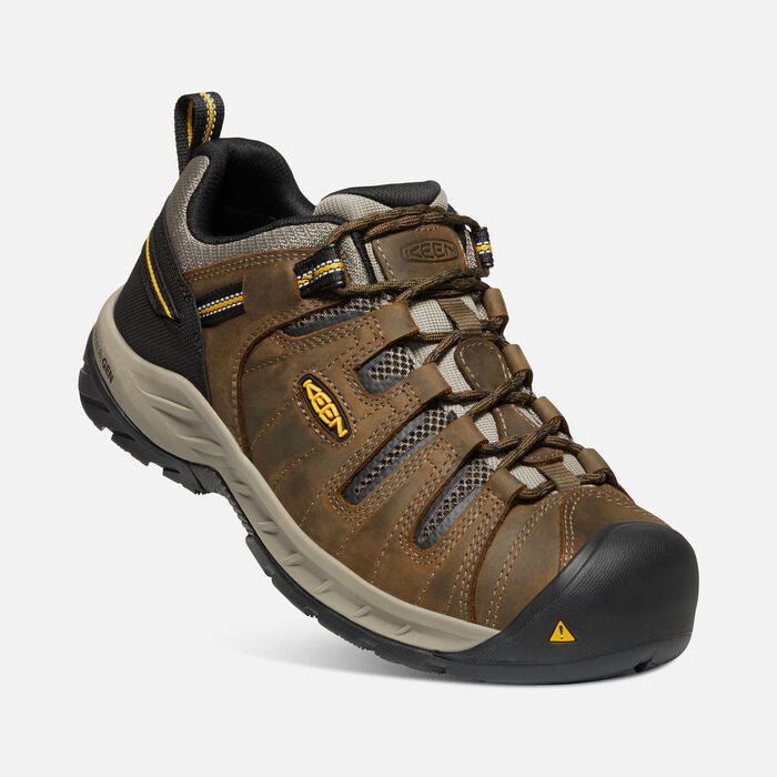 KEEN Utility Men's 5" Flint II Soft Toe Outdoor Round Toe Work Shoe - 1023241 - 7M
