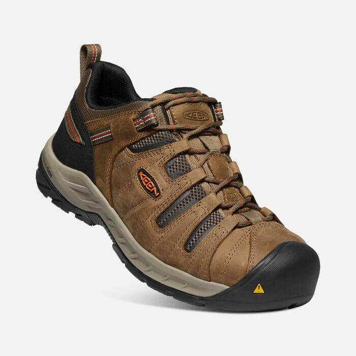 KEEN Utility Men's 5" Flint II Round Steel Toe Work Shoe - 1023268 - 7D