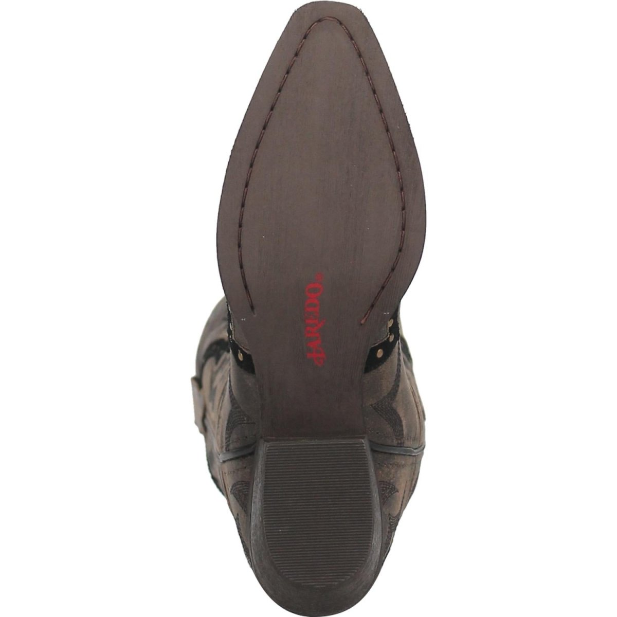 Laredo Women's 12" Skyla Brown Leather Snip Toe Boots - 52413 - 6M