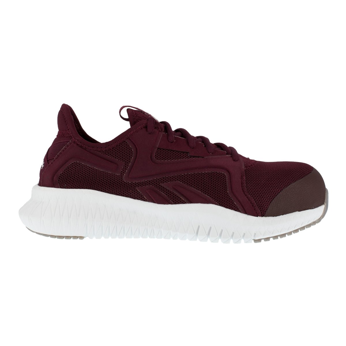 Reebok Women's Burgundy Flexagon 3.0 Composite Toe Work Shoe - RB429 - 6M