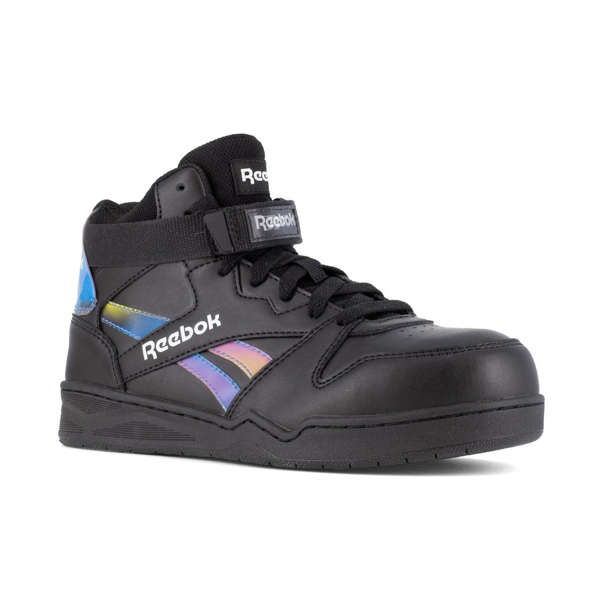 Reebok Women's 6" Black Holographic Spectrum BB4500 Composite Toe Work Shoe - RB494 - 6M