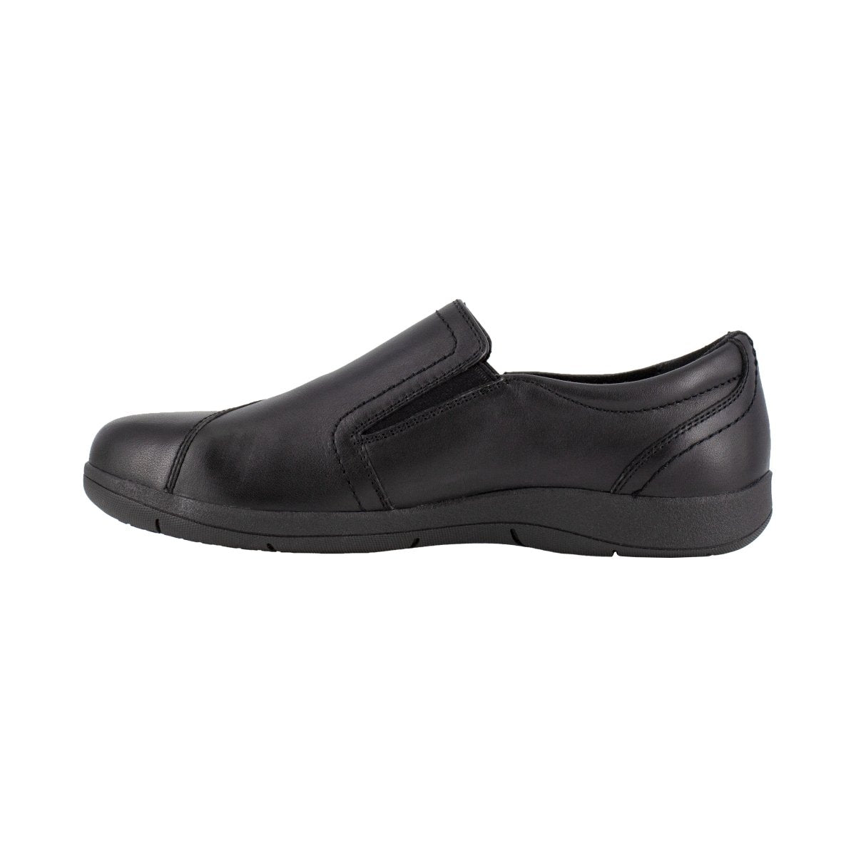 Rockport Women's Black Safety Slip - On Alloy Toe Work Shoe - RK761 - 5M