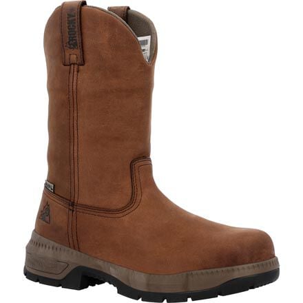 Rocky Men's 11" Worksmart Brown Waterproof Work Boot - RKK0461 - 7M
