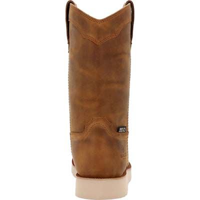 Rocky Men's 11" Crazy Horse Mono Crepe Wedge Sole Waterproof Work Boot - RKK0473 - 7M