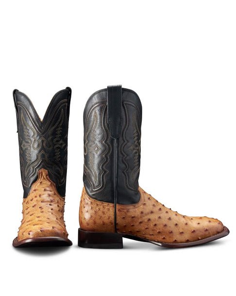 Tecovas Men's The Emmitt Sunset Midnight Ostrich Boots - M10095SMD-7D