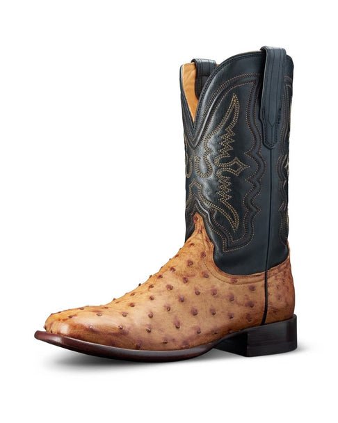 Tecovas Men's The Emmitt Sunset Midnight Ostrich Boots - M10095SMD-7D