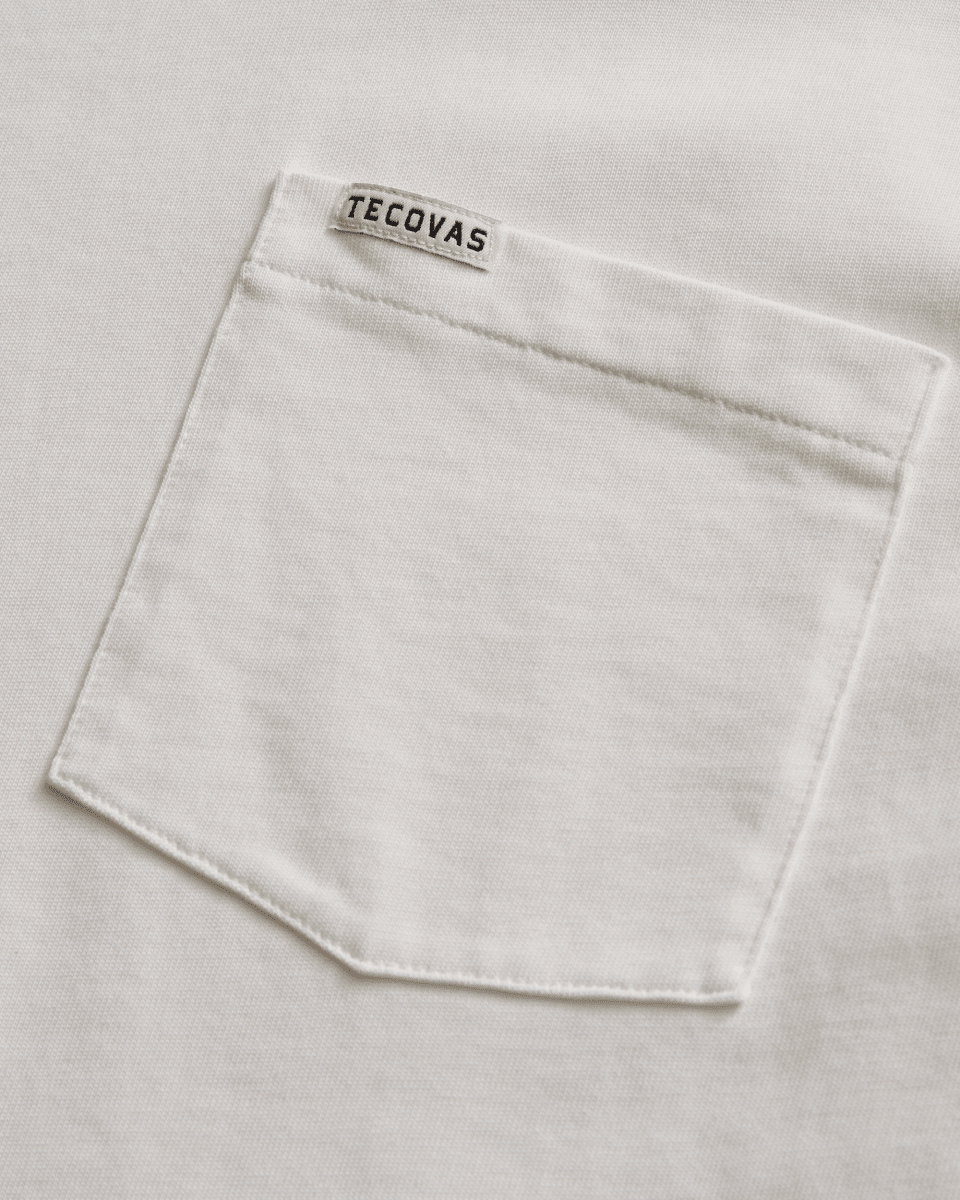 Tecovas Men's Bone Standard Issue Pocket T-Shirt - M40144BON-S