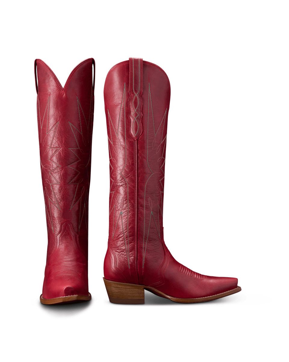 Tecovas Women's The Loretta Ruby Goat Boots - W20054RBY - 5B
