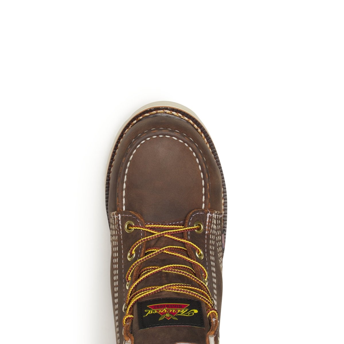 Thorogood Women's 6" American Heritage Crazy Horse Moc Steel Toe Work Boot - 504 - 4375 - 5M