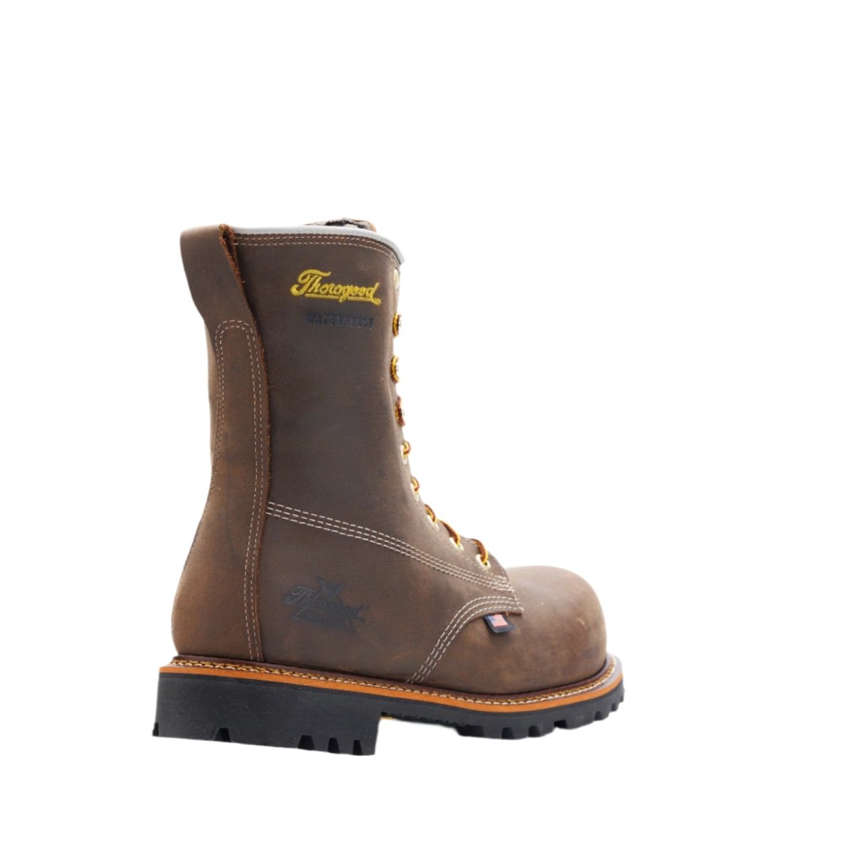 Thorogood Men's 8" American Legacy Series Crazy Horse Waterproof Nano Comp Toe Work Boot - 804 - 4248 - 7D