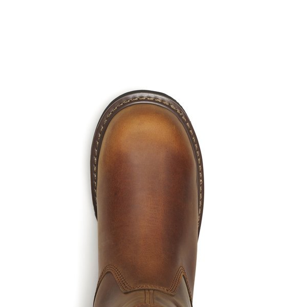 Thorogood Men's 11" Jobsite Series Crazy Horse Wellington Waterproof Comp Toe Work Boot - 804 - 4343 - 7M