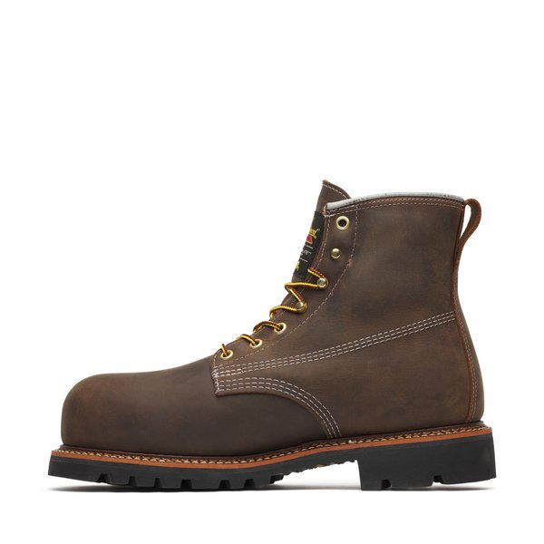 Thorogood Men's 6" American Legacy Crazy Horse Waterproof Insulated Nano Comp Toe Work Boot - 804 - 4514 - 7D
