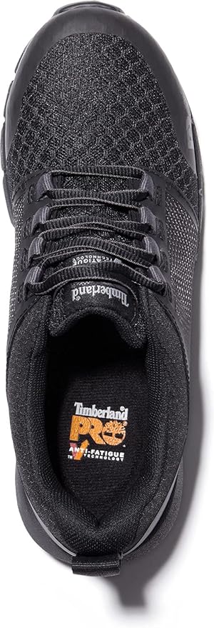 Timberland Pro Women's Black Radius Composite Toe Lace Up Work Sneaker - TB0A2A47 - 5.5M