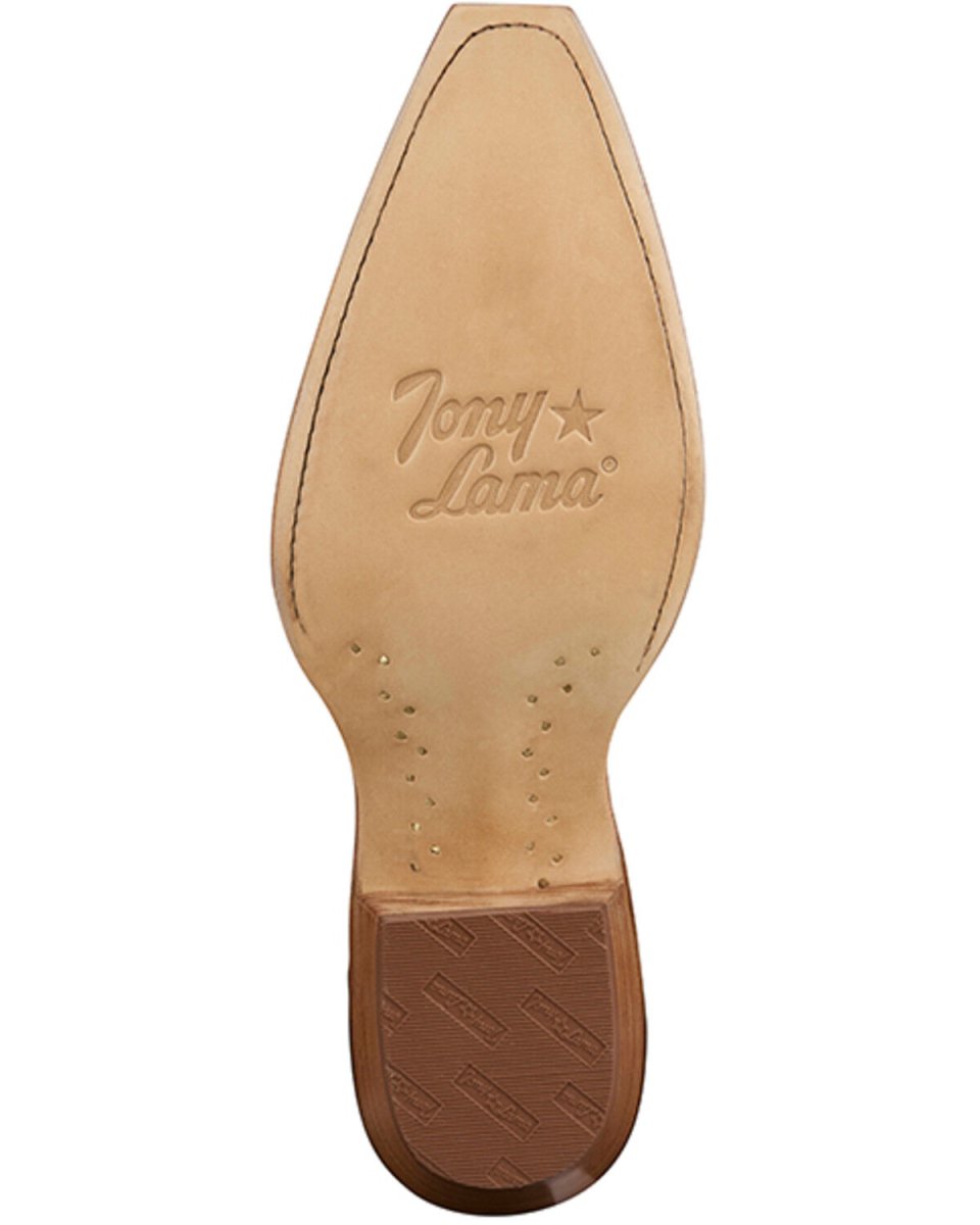 Tony Lama Women's Derby Jess Tall Western Boots - Snip Toe - DR4251 - 6B