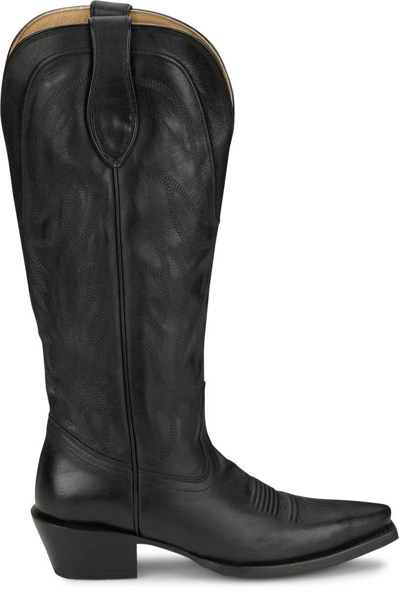 Tony Lama Women's 15" Jess Midnight Goat Western Boots - DR4252 - 6B