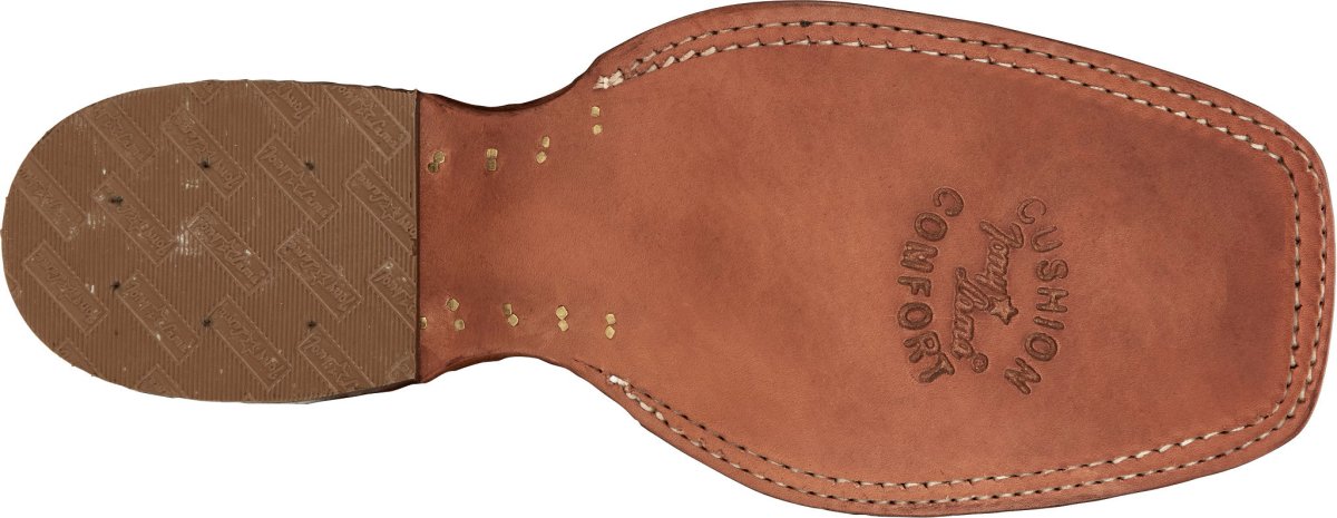 Tony Lama Men's 11" Costillo Full Quil Ostrich Western Boots - EP6094 - 8D