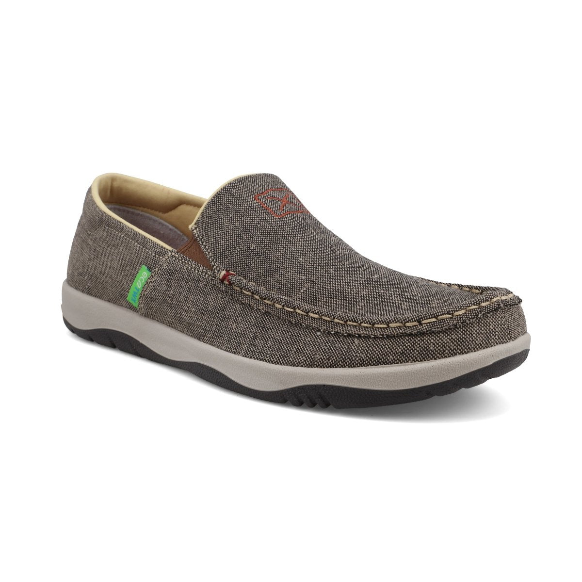 Twisted X Men's Grey Slip-On Casual Shoe - MCP0001-7M