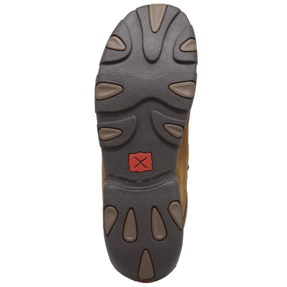 Twisted X Men's Moc Work Steel Toe Chukka Driving Moc - MDMST01 - 7EEE