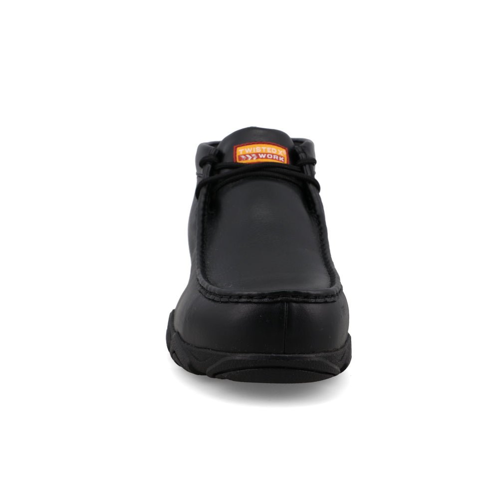 Twisted X Men's 4" Black Chukka Driving Moc Toe Work Boot - MDMXN02 - 7M