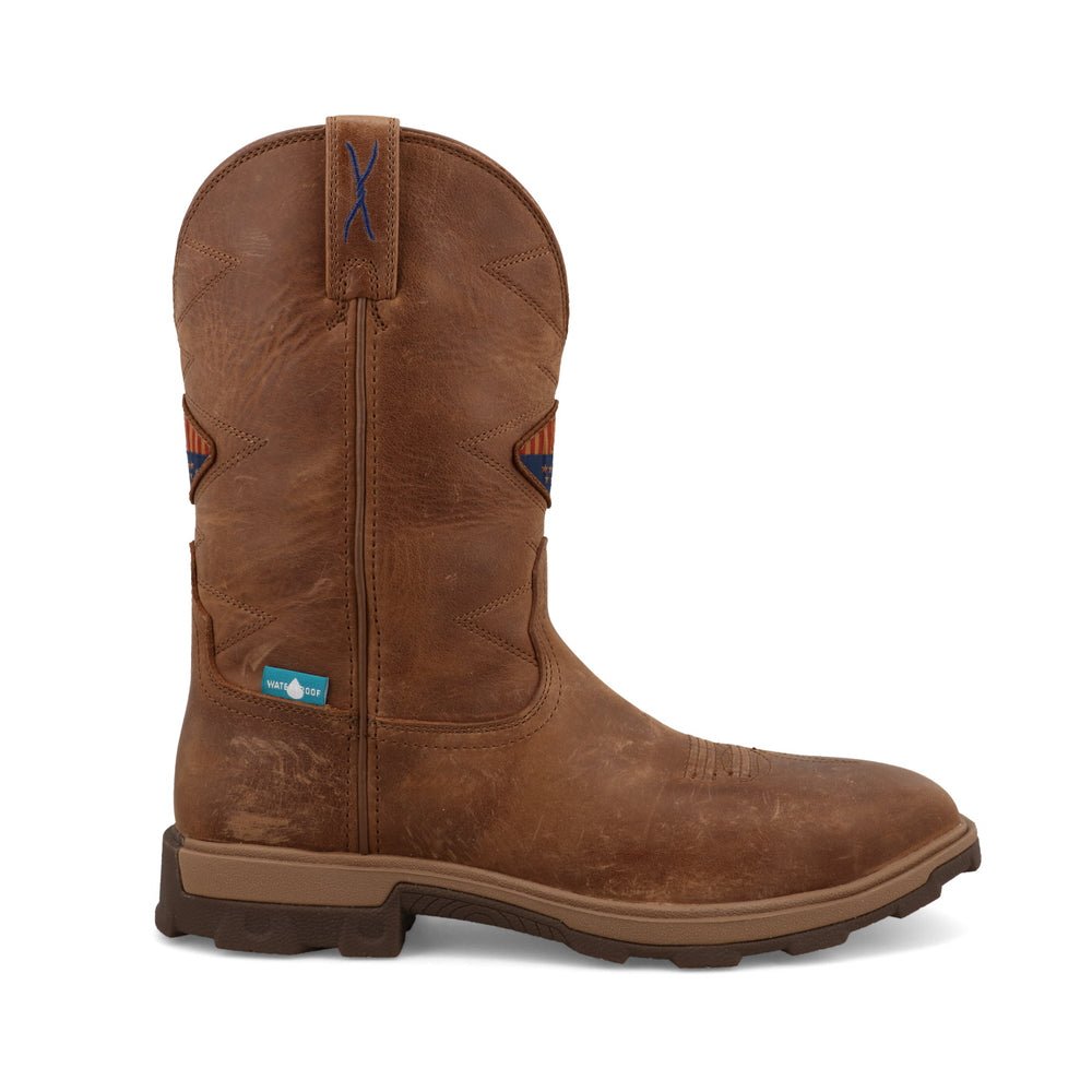 Twisted X Men's 11" Ginger Ultralite Square Toe Work Boots - MULNW05 - 7D